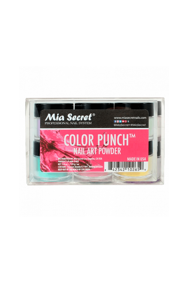 Color Punch Acrylic Powder Collection 6 Pcs