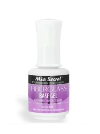 Mia Secret Fiberglass Base Gel es la solución definitiva para restaurar y fortalecer las uñas naturales. Este gel base avanzado está diseñado para reconstruir y fortalecer las uñas dañadas, proporcionando una base estable para aplicar productos acrílicos o en gel. Su fórmula única no sólo ayuda a que las uñas debilitadas vuelvan a crecer, sino que también prolonga y mejora la longevidad de las manicuras saludables.